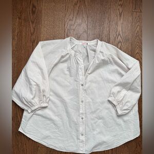 Sundry brand - French girl -  ivory Button-Up Shirt - new XS